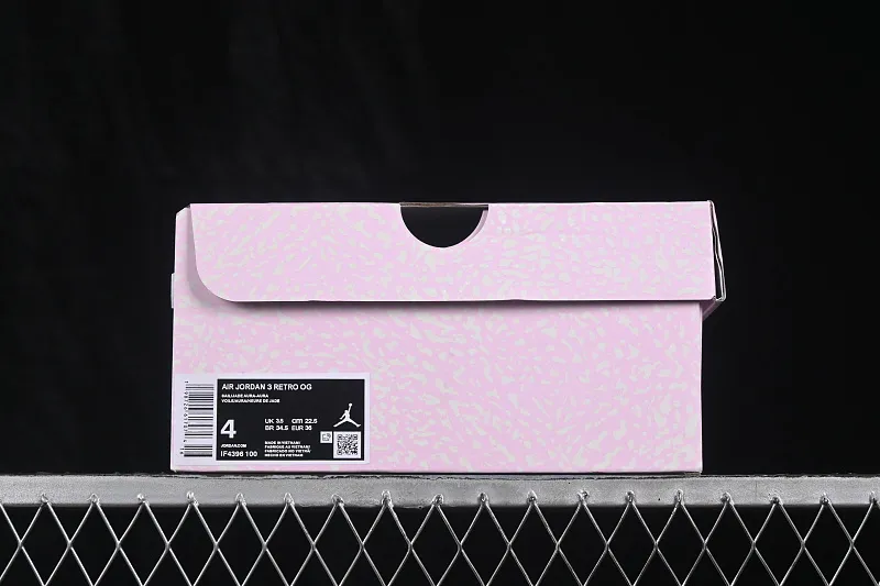 All categories Air Jordan Jordan series basketball shoes Air Jordan 3 Air Jordan 3 Retro "Easter" AJ3 Joe 3 Macaron color series IF4396-100